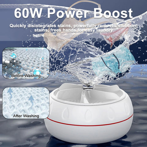 Portable Washing Machine Turbine